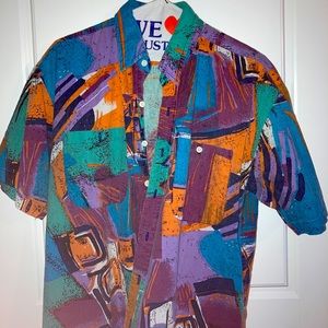 90’s Vintage Casual button down shirt
